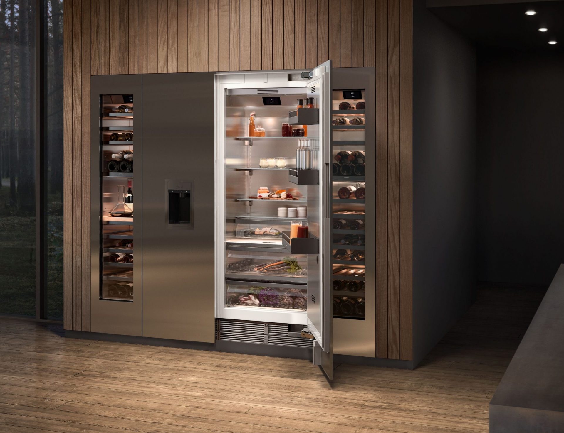 Gaggenau koelen showroom