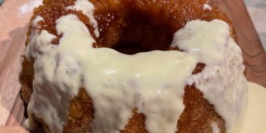 Inspiratiehuis - recept - Treacle Puding met custard