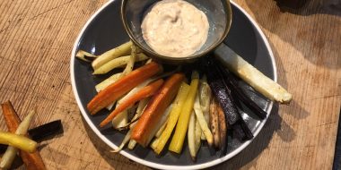 Inspiratiehuis - recept - Groentefrites met spicy dip