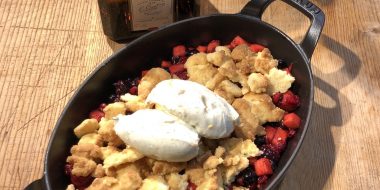 Inspiratiehuis - recept - Crumble met rood fruit