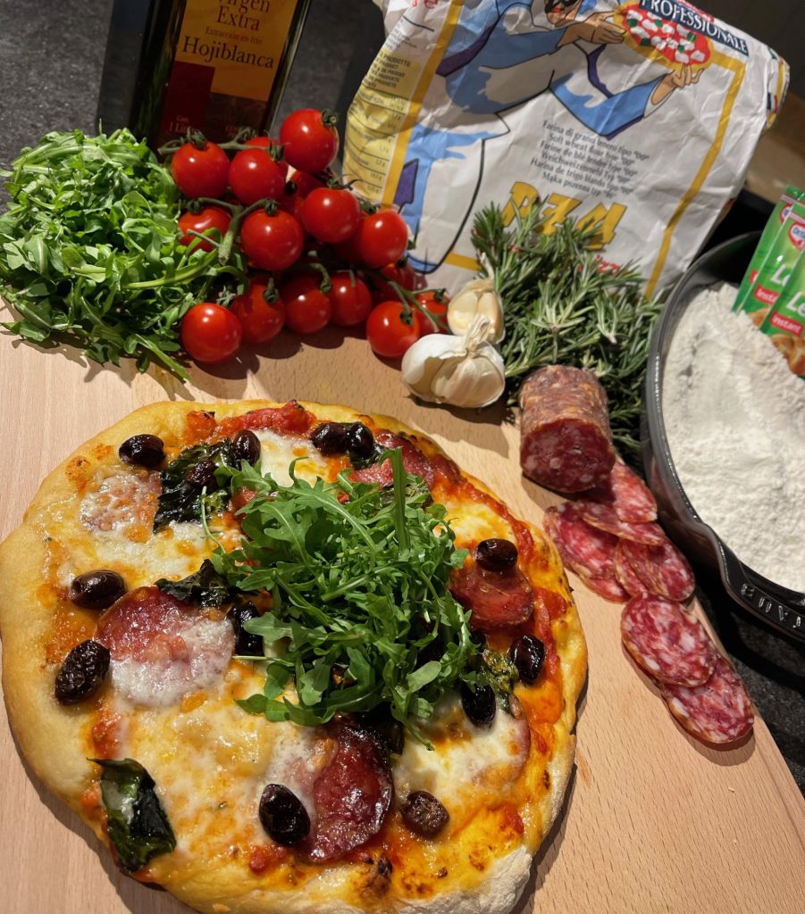 Inspiratiehuis - recept - Pizza met finocchiona